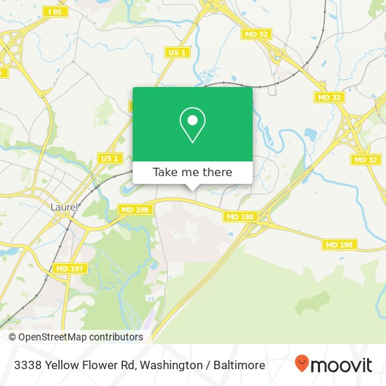 3338 Yellow Flower Rd, Laurel, MD 20724 map