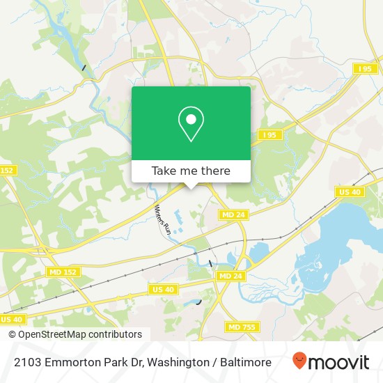 2103 Emmorton Park Dr, Edgewood, MD 21040 map