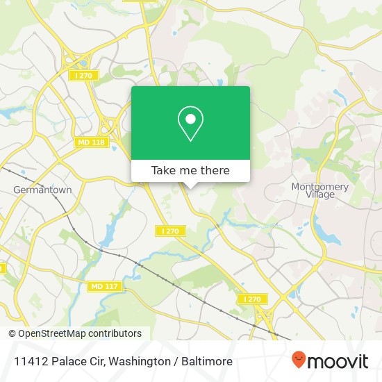 11412 Palace Cir, Germantown, MD 20876 map