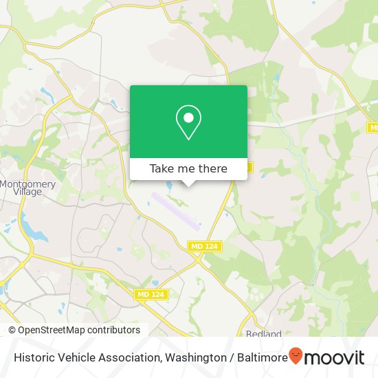 Historic Vehicle Association map