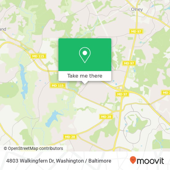 4803 Walkingfern Dr, Rockville, MD 20853 map