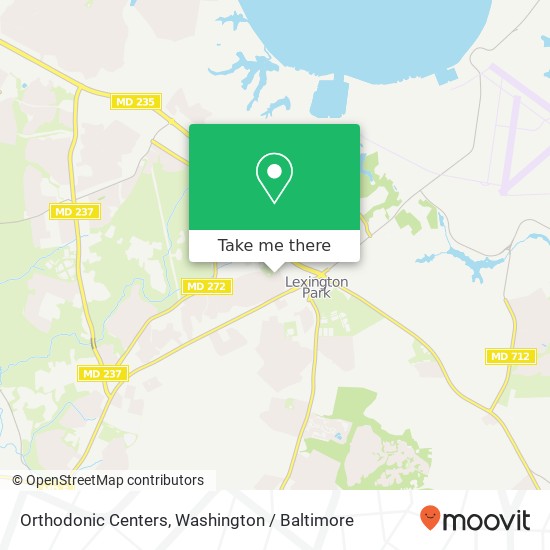 Mapa de Orthodonic Centers, 21786 Bunker Hill Dr