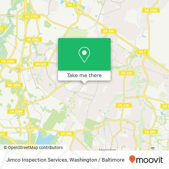 Mapa de Jimco Inspection Services, 1002 E Holly Ave