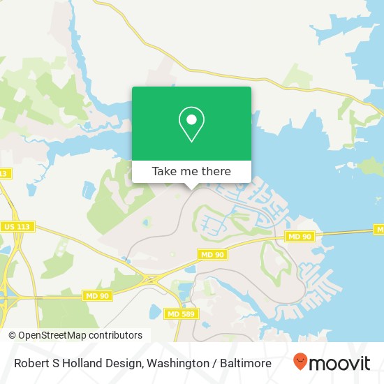 Mapa de Robert S Holland Design, 227 Ocean Pkwy