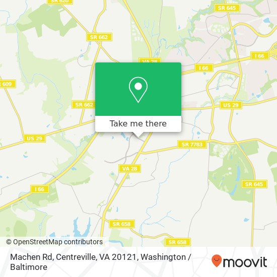 Machen Rd, Centreville, VA 20121 map