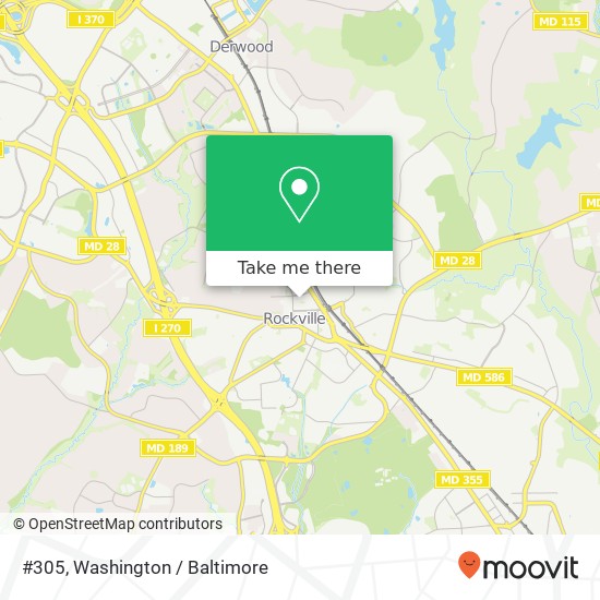 #305, 141 Gibbs St #305, Rockville, MD 20850, USA map