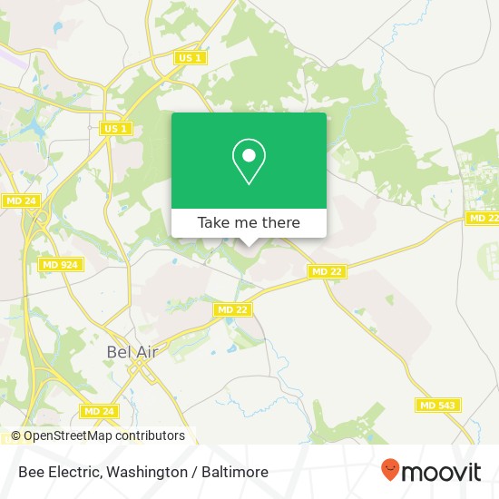 Bee Electric, 1415 Banstead Ct map