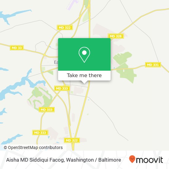 Mapa de Aisha MD Siddiqui Facog, 401 Purdy St