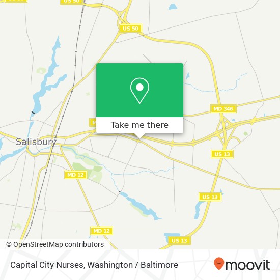 Mapa de Capital City Nurses, 1323 Mount Hermon Rd