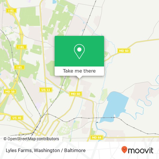 Lyles Farms, 12916 Conamar Dr map