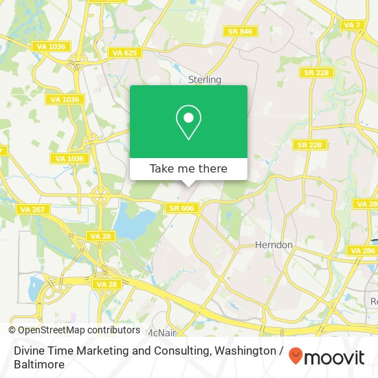 Divine Time Marketing and Consulting, 22984 Fleet Ter map