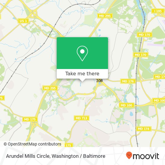 Arundel Mills Circle, Arundel Mills Cir, Hanover, MD 21076, USA map