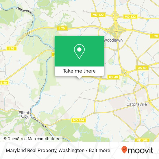 Maryland Real Property, 2209 W Geipe Rd map