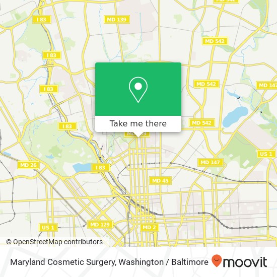 Maryland Cosmetic Surgery, 10 E 31st St map