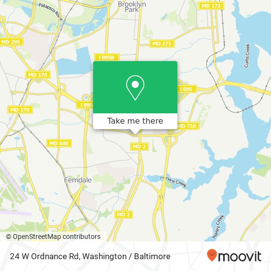 24 W Ordnance Rd, Glen Burnie, MD 21061 map