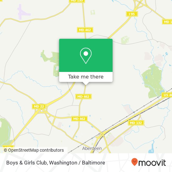 Mapa de Boys & Girls Club, 615 Old Robin Hood Rd