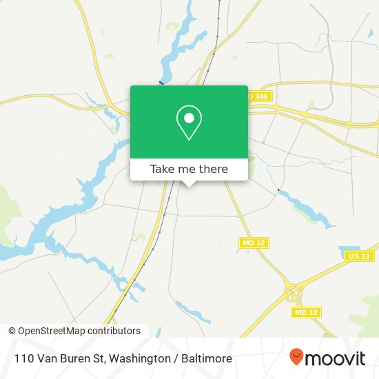 110 Van Buren St, Salisbury, MD 21804 map