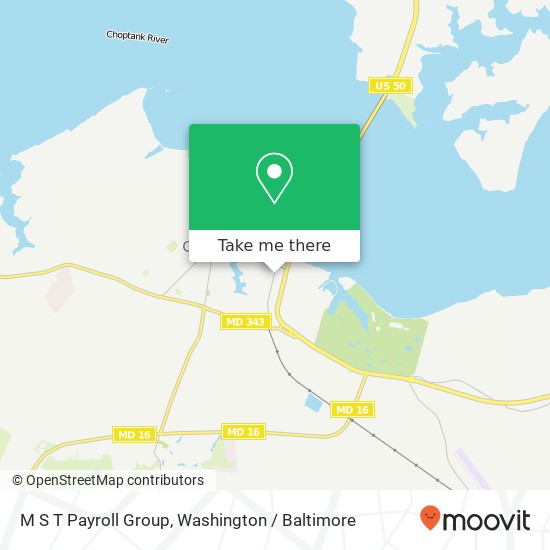 Mapa de M S T Payroll Group, 216 Dorchester Ave