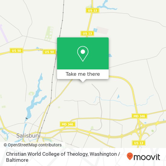 Mapa de Christian World College of Theology, 407 Gordy Rd