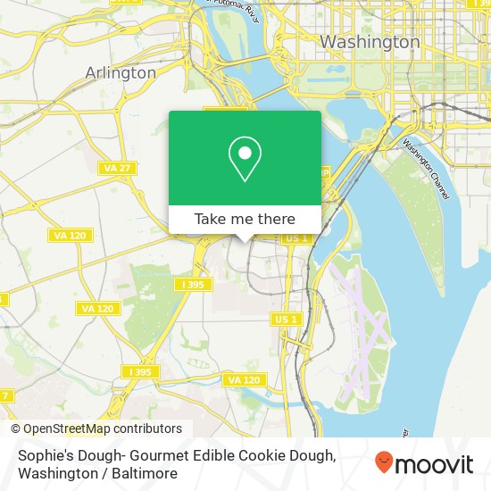 Sophie's Dough- Gourmet Edible Cookie Dough, 1100 S Hayes St map