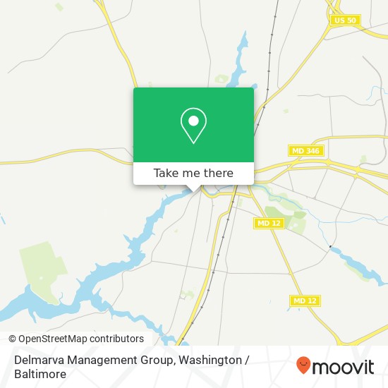 Mapa de Delmarva Management Group, 540 Riverside Dr