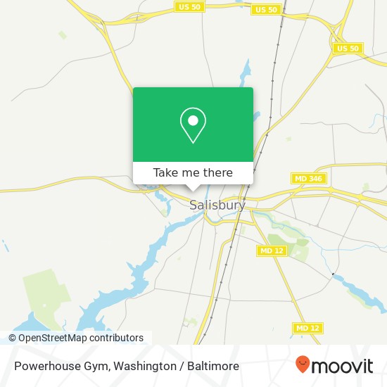 Mapa de Powerhouse Gym, 300 Cypress St