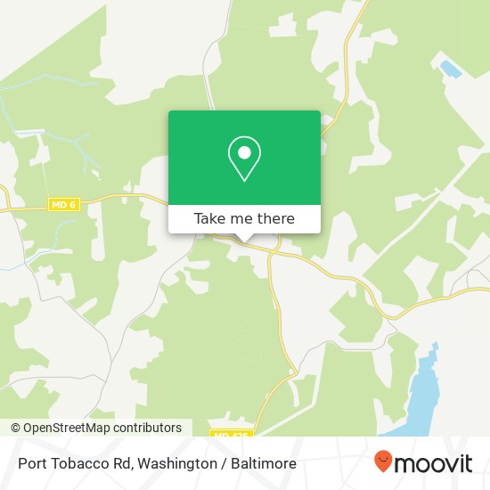 Port Tobacco Rd, Indian Head, MD 20640 map