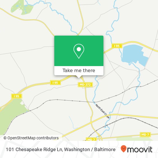 101 Chesapeake Ridge Ln, North East, MD 21901 map