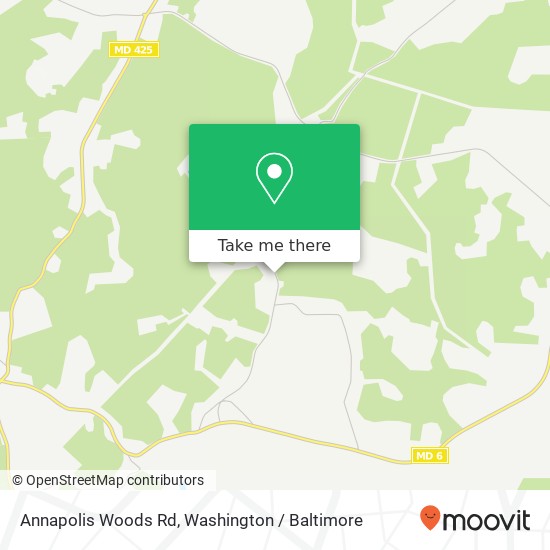 Mapa de Annapolis Woods Rd, Welcome, MD 20693