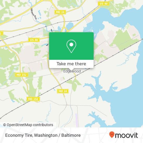 Economy Tire, 400 Edgewood Rd map