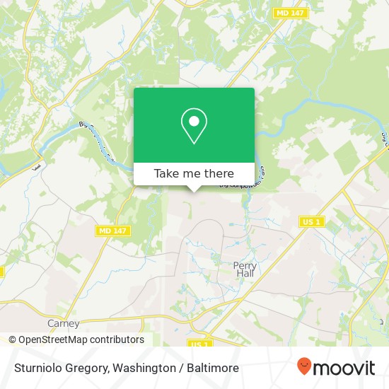 Mapa de Sturniolo Gregory, 9612 Hickoryhurst Dr