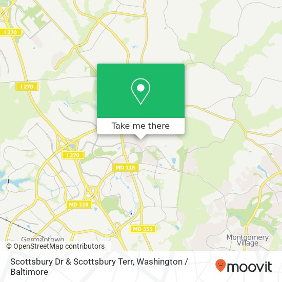 Mapa de Scottsbury Dr & Scottsbury Terr