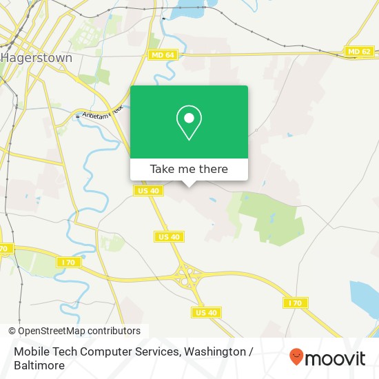 Mapa de Mobile Tech Computer Services, 15 Bittersweet Dr