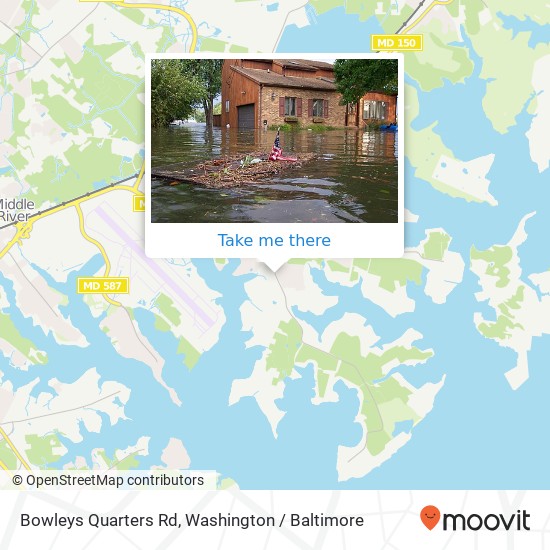 Bowleys Quarters Rd, Middle River, MD 21220 map