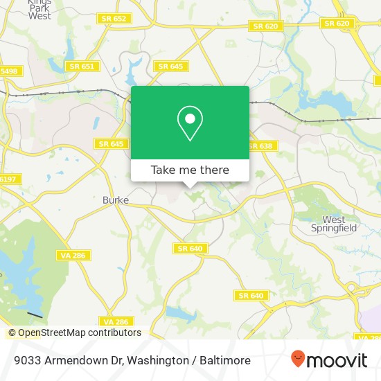 9033 Armendown Dr, Springfield, VA 22152 map