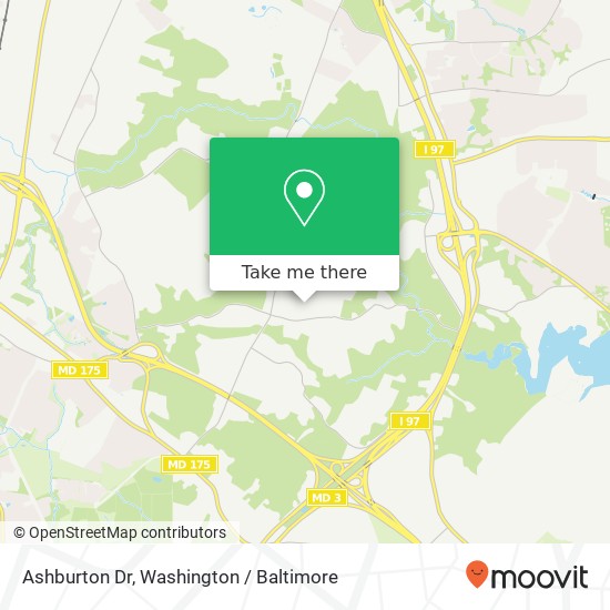 Ashburton Dr, Millersville, MD 21108 map