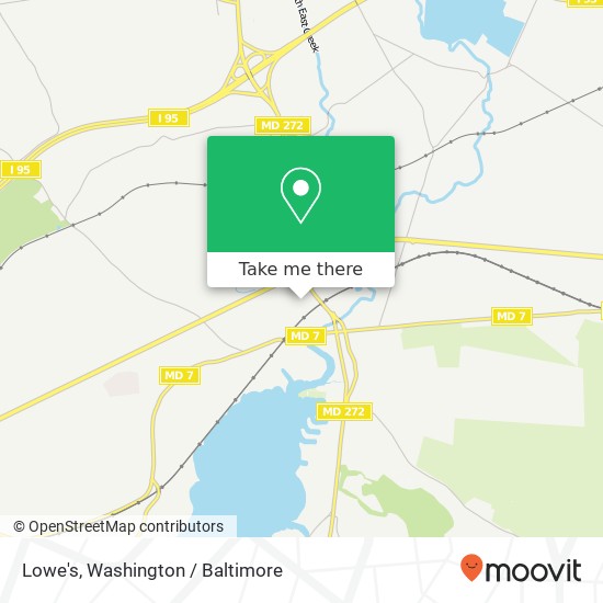 Mapa de Lowe's, 425 Mauldin Ave