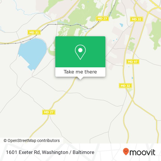 1601 Exeter Rd, Westminster, MD 21157 map