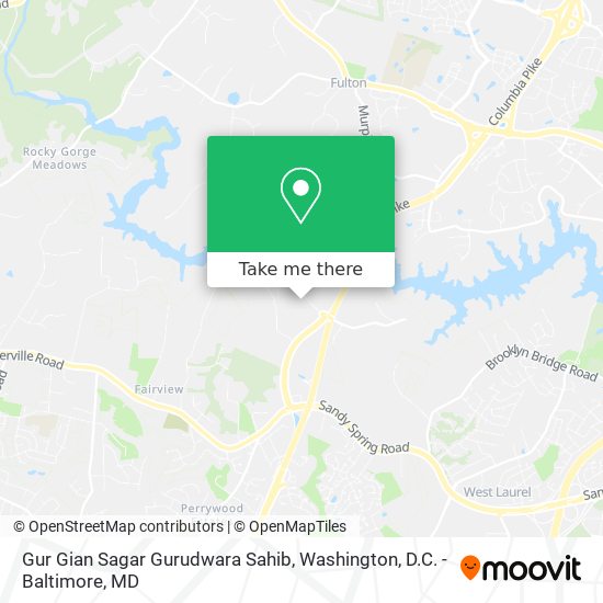 Mapa de Gur Gian Sagar Gurudwara Sahib