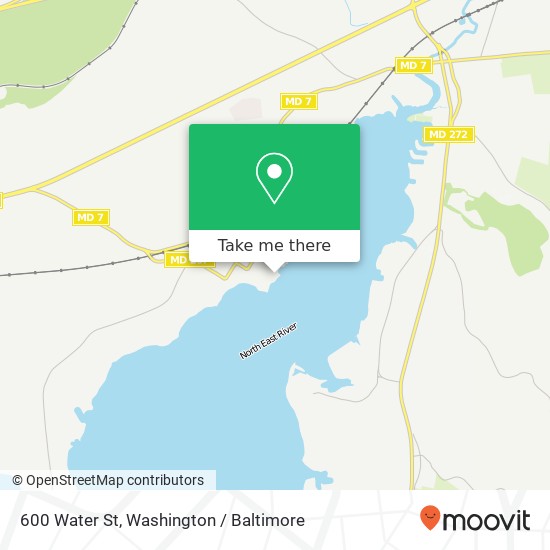 600 Water St, Charlestown, MD 21914 map