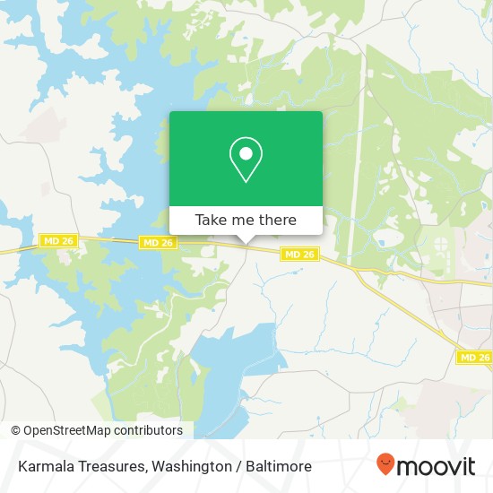 Karmala Treasures, 11100 Liberty Rd map