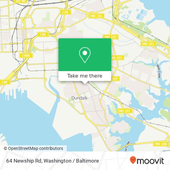 64 Newship Rd, Dundalk, MD 21222 map