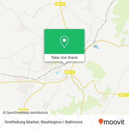 Mapa de Smithsburg Market, 48 S Main St