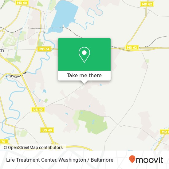 Life Treatment Center, 11377 Robinwood Dr map