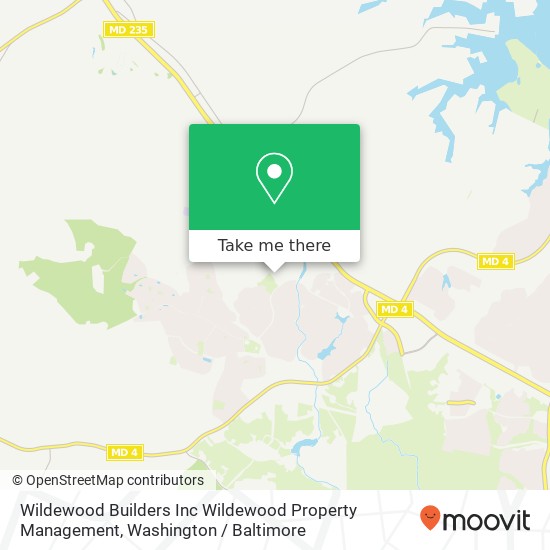Wildewood Builders Inc Wildewood Property Management map