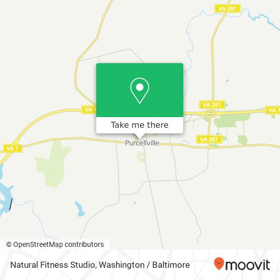 Mapa de Natural Fitness Studio, 144 N 21st St