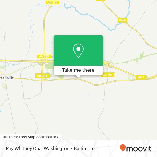 Mapa de Ray Whitbey Cpa, 17 N Ivandale St