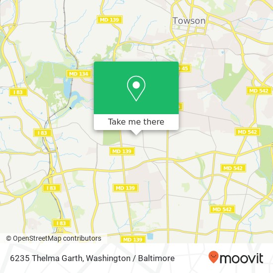 6235 Thelma Garth, Baltimore, MD 21212 map