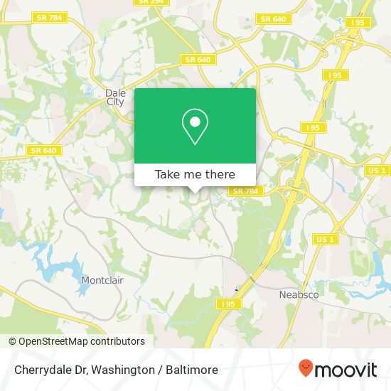 Cherrydale Dr, Woodbridge, VA 22193 map