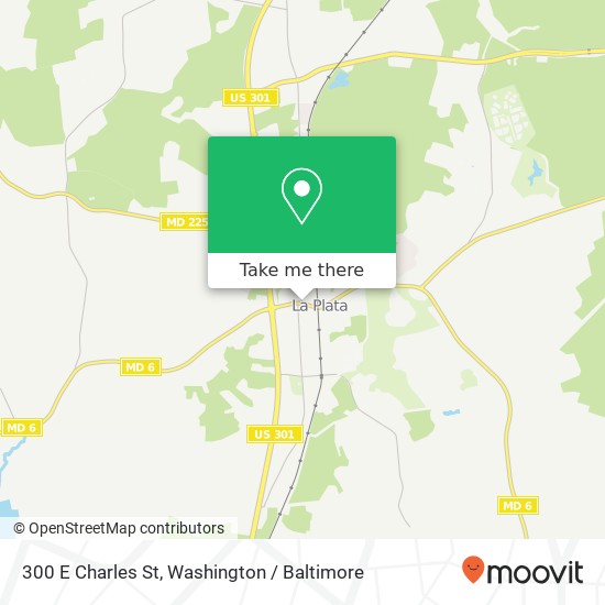 300 E Charles St, La Plata, MD 20646 map